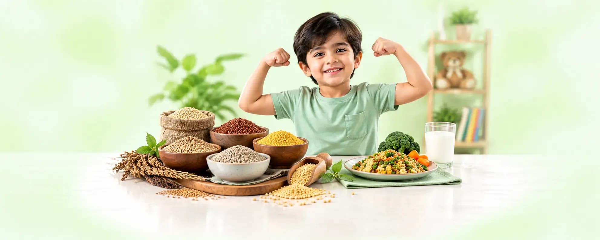Benefits of Millets for Child’s Growth