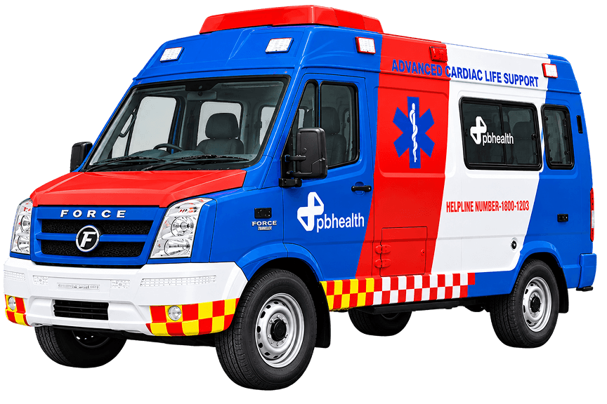 PB Health advanced cardiac life support ambulance